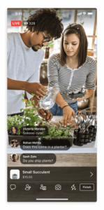 Facebook Live-Shopping