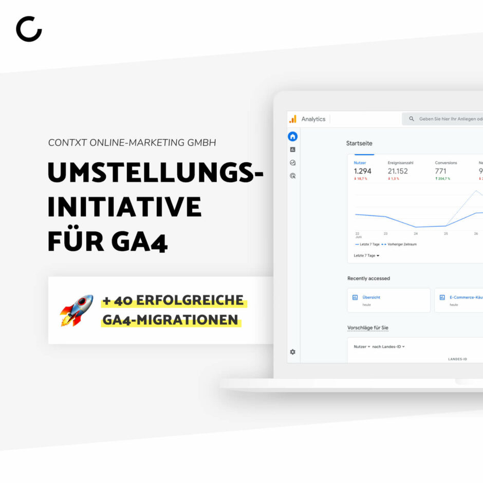 Umstellungsinitiative GA4: Über 40 erfolgreiche Migrationen durchgeführt
