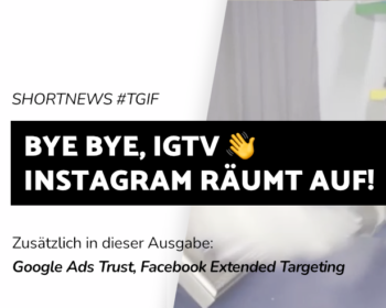 Blogbeitrag IGTV