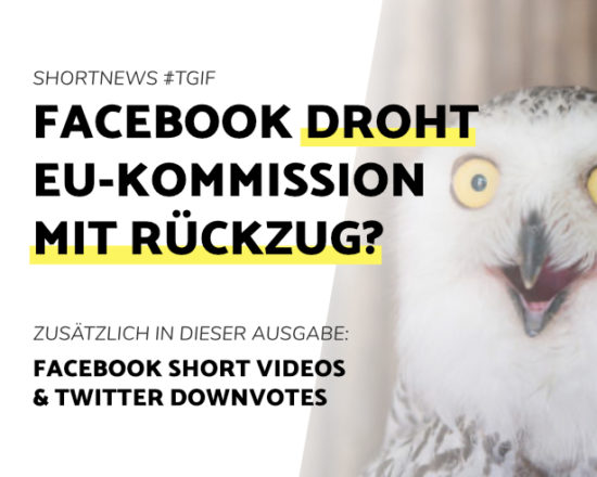 Blogbeitrag Facebook droht mit Rückzug