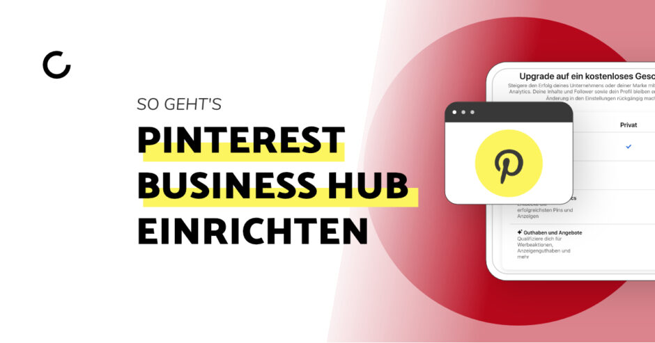 Blogbeitrag Pinterest Business Hub