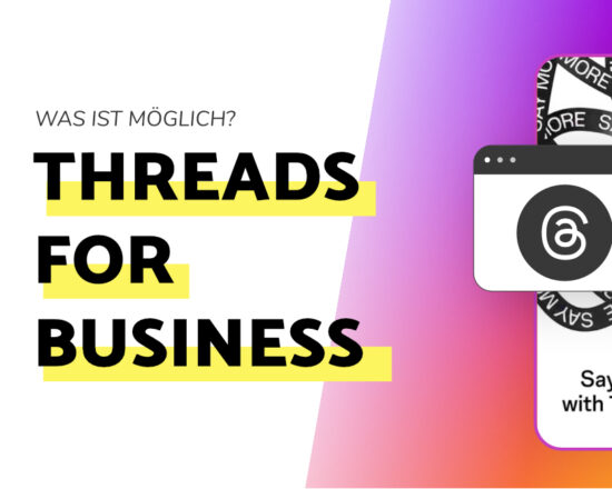 Blogbeitrag Threads for Business - Titelbild