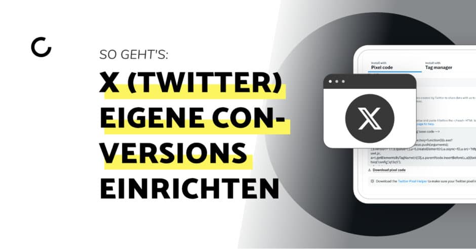 Fokusbeitrag: X Consersions einrichten Titelbild