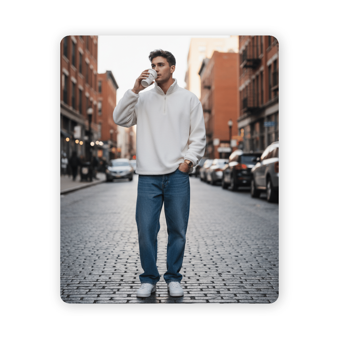Bild eines selbsterstellen KI-Influencers