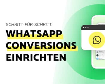 WhatsApp Conversions einrichten Titelbild