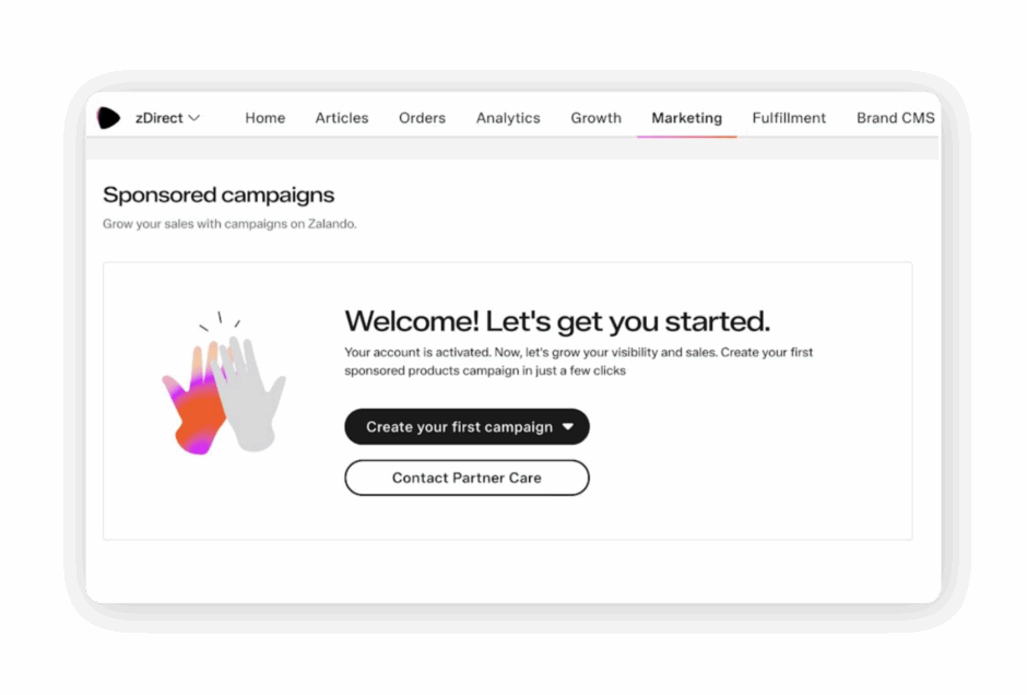 Zalando Ads Überblick
