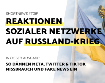 Blogbeitrag Reaktion Social Media Russland Krieg