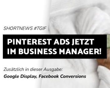 Blogbeitrag Pinterest Ads jetzt im Business Manager