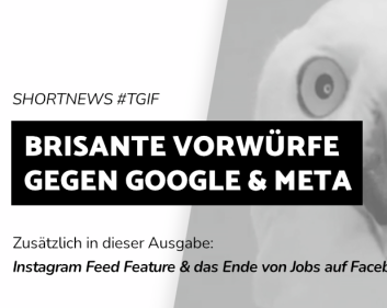 Blogbeitrag Vorwürfe Google Meta