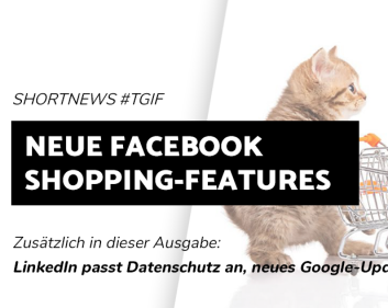 Blogbeitrag neue Facebook Shopping-Feautures